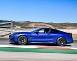 2020 BMW M8 Competition Coupe (Color: Frozen Marina Bay Blue) Side Wallpapers 150x120
