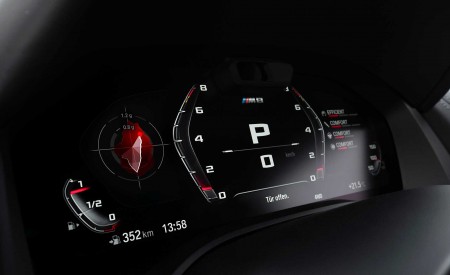 2020 BMW M8 Competition Coupe Digital Instrument Cluster Wallpapers 450x275 (290)