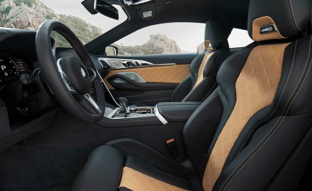 2020 BMW M8 Competition Coupe Interior Front Seats Wallpapers 450x275 (284)