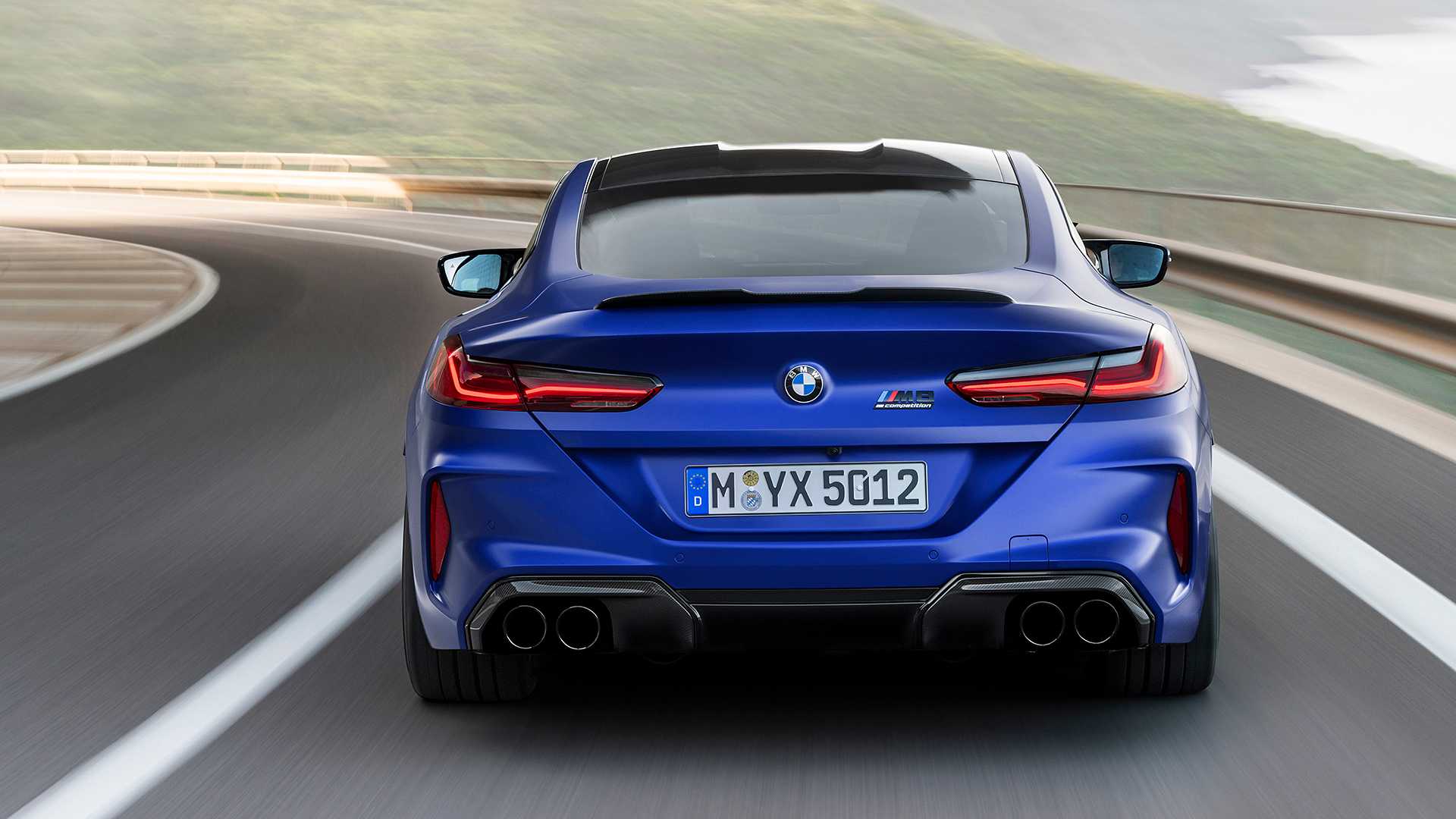 2020 BMW M8 Competition Coupe Rear Wallpapers #253 of 305