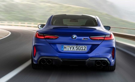 2020 BMW M8 Competition Coupe Rear Wallpapers 450x275 (254)