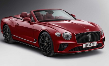 2020 Bentley Continental GT Convertible Number 1 Edition by Mulliner Front Three-Quarter Wallpapers 450x275 (2)