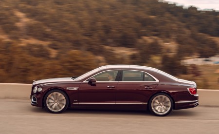 2020 Bentley Flying Spur (Color: Cricket Ball) Side Wallpapers 450x275 (120)