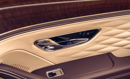 2020 Bentley Flying Spur (Color: Dark Sapphire) Interior Detail Wallpapers 450x275 (22)