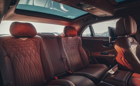 2020 Bentley Flying Spur (Color: Extreme Silver) Interior Rear Seats Wallpapers 450x275 (80)