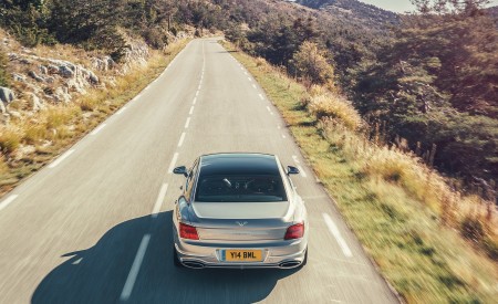 2020 Bentley Flying Spur (Color: Extreme Silver) Rear Wallpapers 450x275 (60)