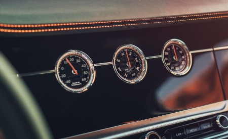 2020 Bentley Flying Spur (Color: Verdant) Interior Detail Wallpapers 450x275 (49)