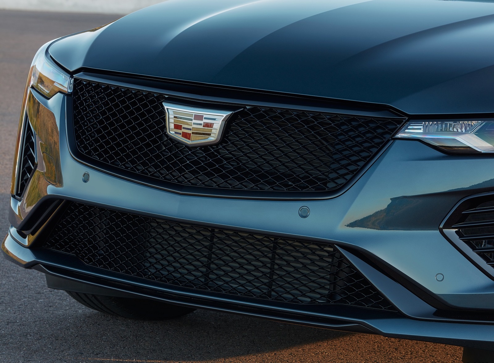 2020 Cadillac CT4-V Grill Wallpapers (13)