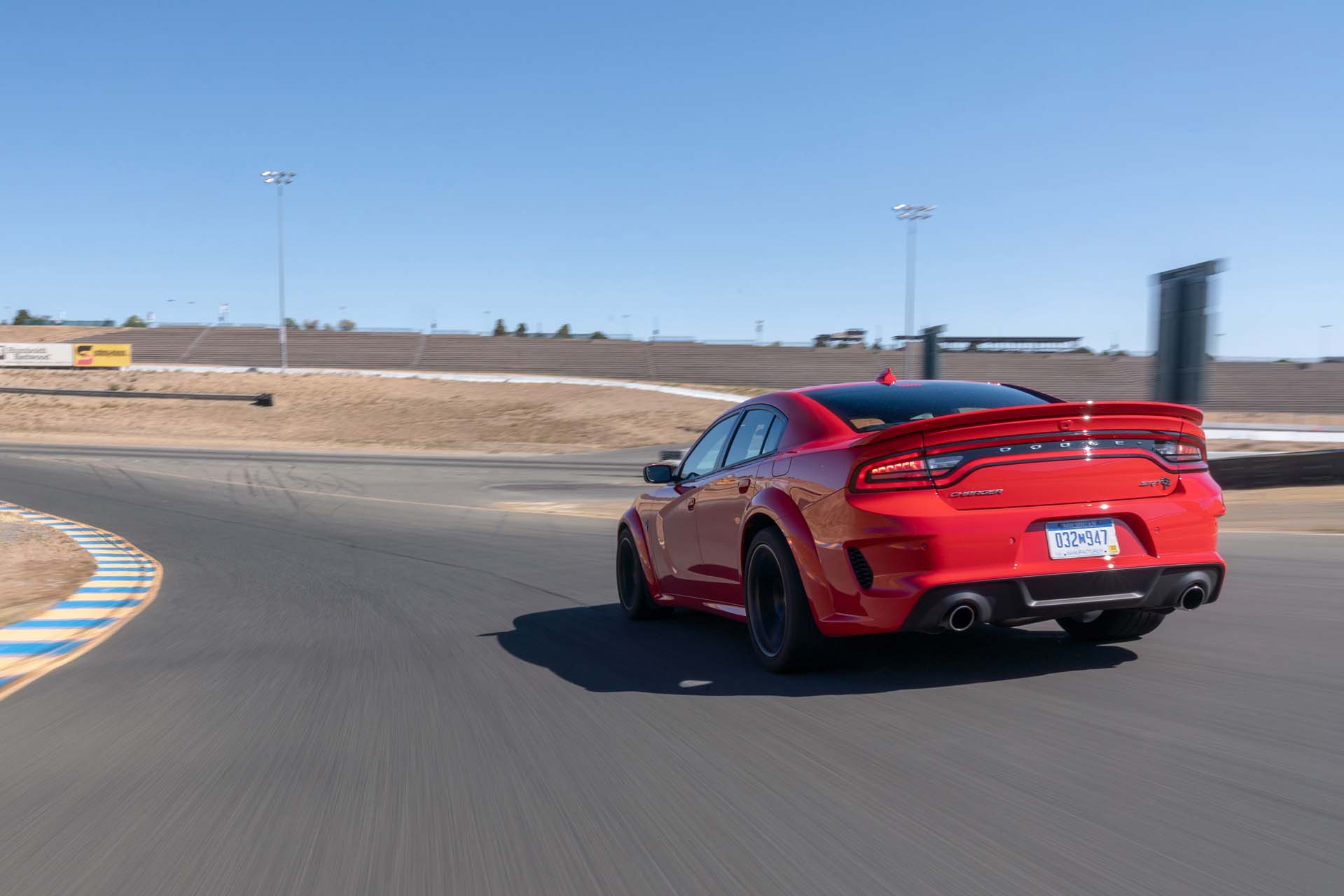 2020 Dodge Charger SRT Hellcat Widebody (Color: TorRed) Rear Wallpapers (10)