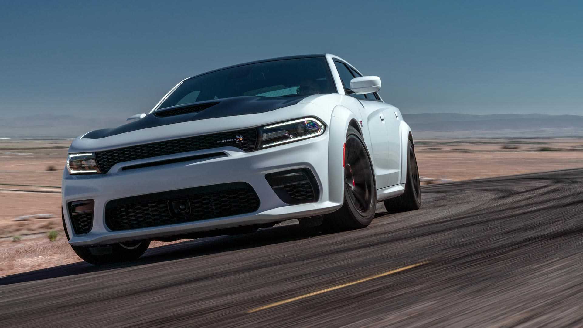 2020 Dodge Charger Scat Pack Widebody Front Three-Quarter Wallpapers (1)