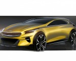 2020 Kia XCeed Design Sketch Wallpapers 150x120
