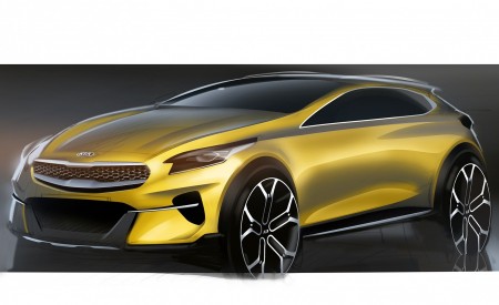 2020 Kia XCeed Design Sketch Wallpapers 450x275 (34)