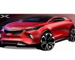 2020 Kia XCeed Design Sketch Wallpapers 150x120