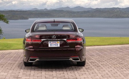 2020 Lexus LS 500 Inspiration Series Rear Wallpapers 450x275 (5)