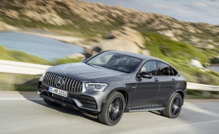 2020 Mercedes-AMG GLC 43 4MATIC Coupe Front Three-Quarter Wallpapers 450x275 (2)