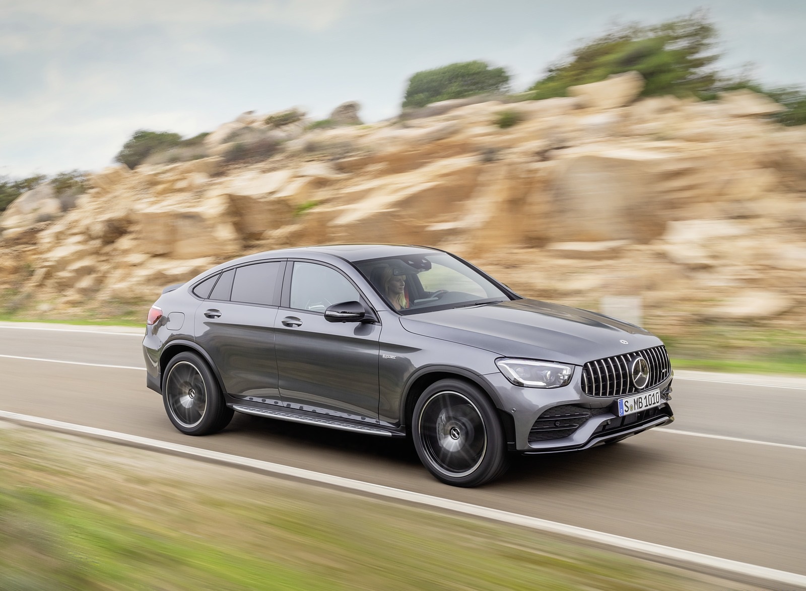 2020 Mercedes-AMG GLC 43 4MATIC Coupe Front Three-Quarter Wallpapers (4)