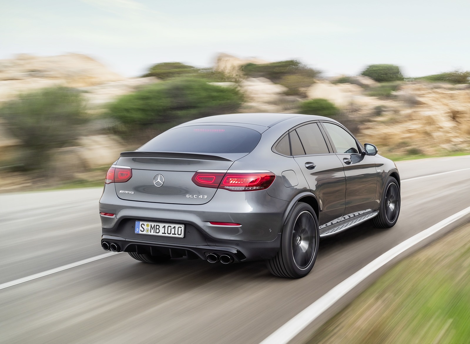 2020 Mercedes-AMG GLC 43 4MATIC Coupe Rear Three-Quarter Wallpapers (5)