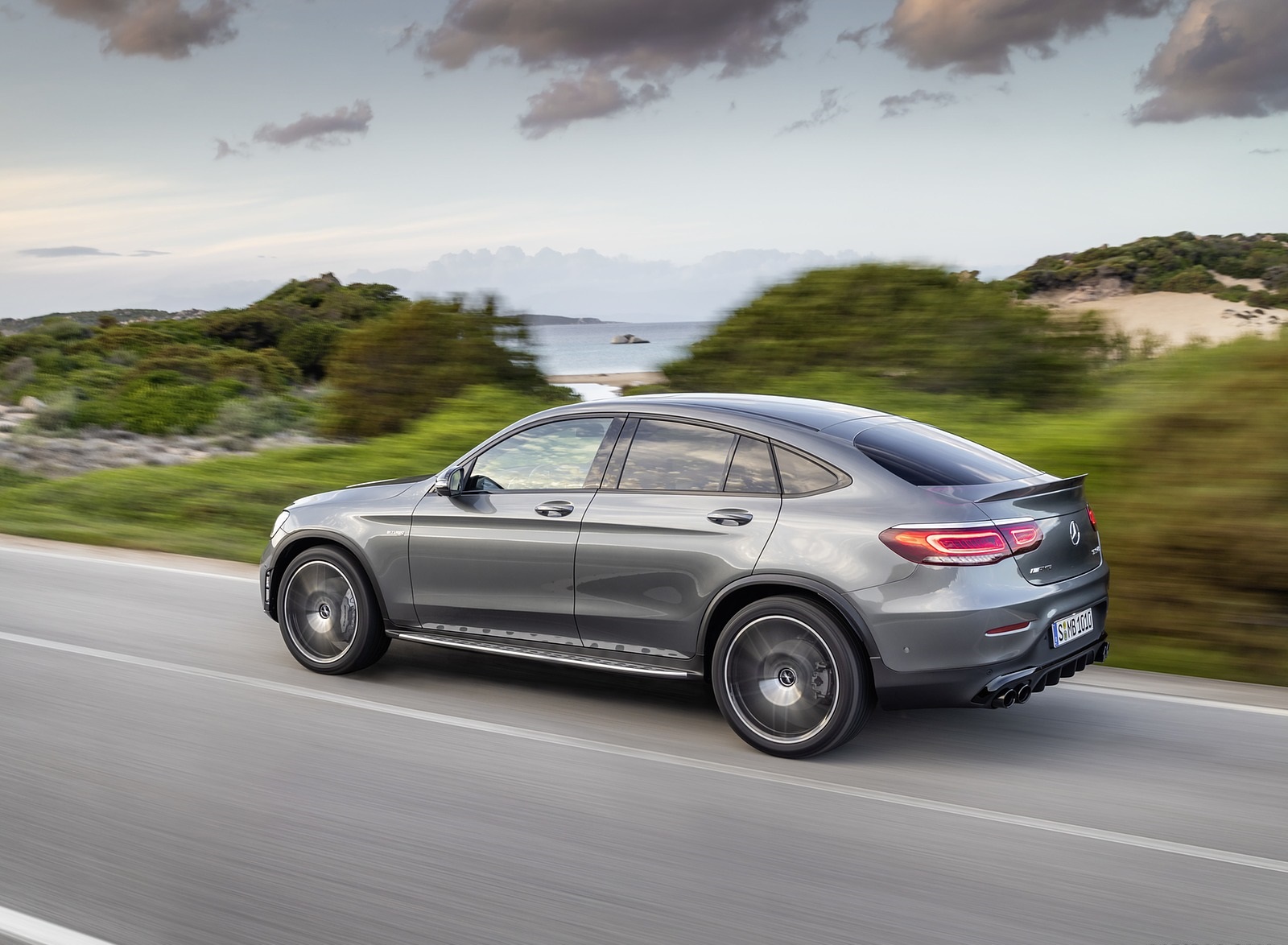2020 Mercedes-AMG GLC 43 4MATIC Coupe Rear Three-Quarter Wallpapers (7)