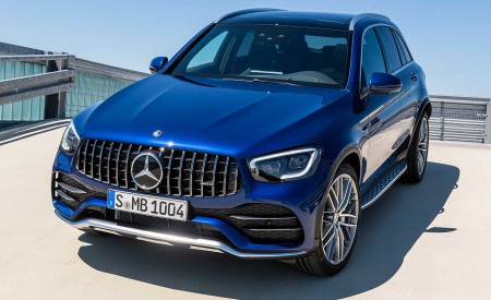 2020 Mercedes-AMG GLC 43 4MATIC Front Three-Quarter Wallpapers 450x275 (5)