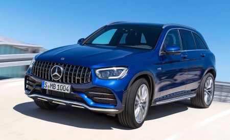 2020 Mercedes-AMG GLC 43 4MATIC Front Three-Quarter Wallpapers 450x275 (6)