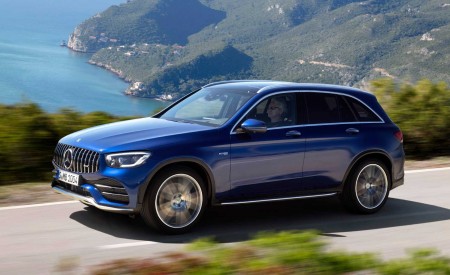 2020 Mercedes-AMG GLC 43 4MATIC Front Three-Quarter Wallpapers 450x275 (3)