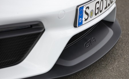 2020 Porsche 718 Cayman GT4 (Color: Carrara White Metallic) Detail Wallpapers 450x275 (149)