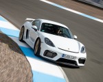 2020 Porsche 718 Cayman GT4 (Color: Carrara White Metallic) Front Wallpapers 150x120