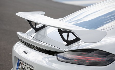 2020 Porsche 718 Cayman GT4 (Color: Carrara White Metallic) Spoiler Wallpapers 450x275 (154)