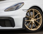2020 Porsche 718 Cayman GT4 (Color: Carrara White Metallic) Wheel Wallpapers 150x120
