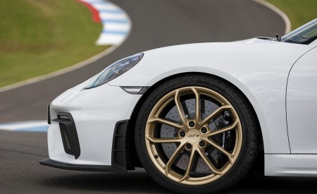 2020 Porsche 718 Cayman GT4 (Color: Carrara White Metallic) Wheel Wallpapers 450x275 (157)