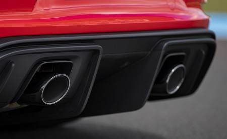 2020 Porsche 718 Cayman GT4 (Color: Guards Red) Exhaust Wallpapers 450x275 (34)