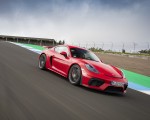 2020 Porsche 718 Cayman GT4 (Color: Guards Red) Front Three-Quarter Wallpapers 150x120