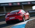 2020 Porsche 718 Cayman GT4 (Color: Guards Red) Rear Wallpapers 150x120