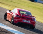 2020 Porsche 718 Cayman GT4 (Color: Guards Red) Rear Wallpapers 150x120