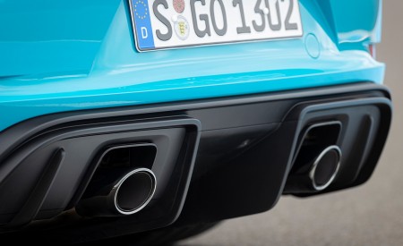 2020 Porsche 718 Cayman GT4 (Color: Miami Blue) Exhaust Wallpapers 450x275 (119)