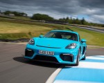2020 Porsche 718 Cayman GT4 (Color: Miami Blue) Front Wallpapers 150x120
