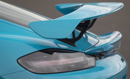 2020 Porsche 718 Cayman GT4 (Color: Miami Blue) Spoiler Wallpapers 450x275 (113)