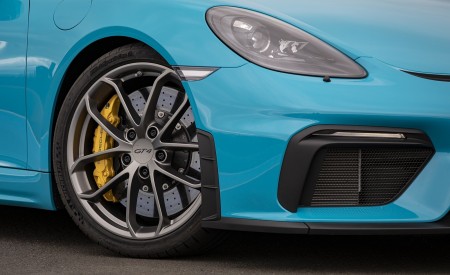 2020 Porsche 718 Cayman GT4 (Color: Miami Blue) Wheel Wallpapers 450x275 (112)
