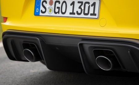 2020 Porsche 718 Cayman GT4 (Color: Racing Yellow) Exhaust Wallpapers 450x275 (77)
