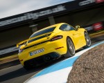 2020 Porsche 718 Cayman GT4 (Color: Racing Yellow) Rear Wallpapers 150x120