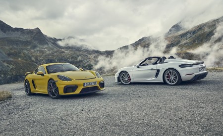 2020 Porsche 718 Cayman GT4 and 718 Spyder Wallpapers 450x275 (161)
