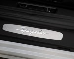2020 Porsche 718 Spyder (Color: Carrara White Metallic) Door Sill Wallpapers 150x120