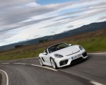 2020 Porsche 718 Spyder (Color: Carrara White Metallic) Front Three-Quarter Wallpapers 150x120