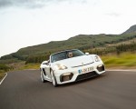2020 Porsche 718 Spyder (Color: Carrara White Metallic) Front Wallpapers 150x120