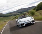 2020 Porsche 718 Spyder (Color: Carrara White Metallic) Front Wallpaper 150x120