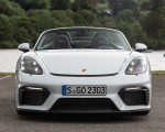 2020 Porsche 718 Spyder (Color: Carrara White Metallic) Front Wallpapers 150x120