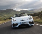 2020 Porsche 718 Spyder (Color: Carrara White Metallic) Front Wallpapers 150x120