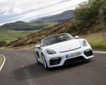 2020 Porsche 718 Spyder (Color: Carrara White Metallic) Front Wallpapers 150x120