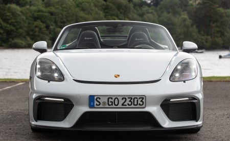 2020 Porsche 718 Spyder (Color: Carrara White Metallic) Front Wallpapers 450x275 (174)