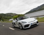 2020 Porsche 718 Spyder (Color: Carrara White Metallic) Front Wallpapers 150x120